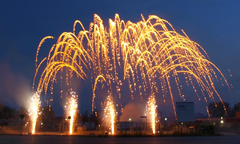 Feuerwerks-Foto